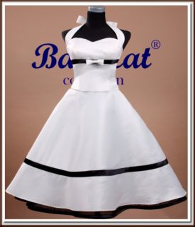 C710 50er Jahre Tanzkleid Vintage Mode Petticoat 34 58!