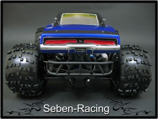 Monster Buggy 1/8 RC Verbrenner 5,0ccm 2,4GHZ 75km/h 4WD RTR 2 Gang