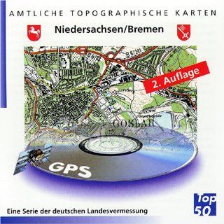 Top 50. Niedersachsen, Bremen. Amtliche topographische Karten. CD ROM