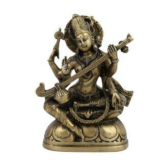 Göttin der Liebe Osterhase Deko Saraswati Statue Hindu Göttin