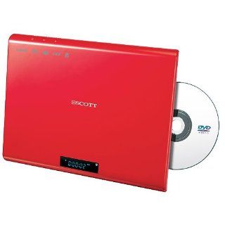 Scott DMX 25 HRD vertikaler DVD Player rot: Elektronik