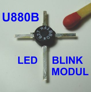 St. U880B TEMIC LED Blinkmodul Blinker Wechselblinker Double Flasher