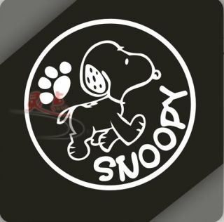 Neu Snoopy Auto Öltank Tattoo Aufkleber Sticker 06