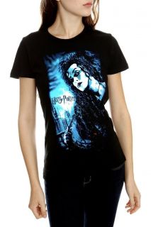 HARRY POTTER AND THE DEATHLY HALLOWS BELLATRIX T SHIRT TEE