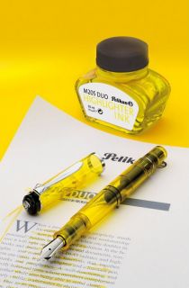 /Füller M205 DUO Highlighter Classic + Tintenglas 78 gelb Set