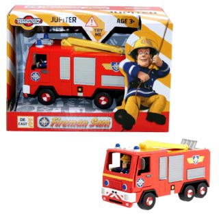 Feuerwehrmann Sam   Die Cast   Feuerwehrauto Jupiter mit Sound