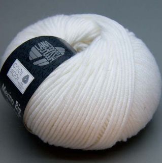 Lana Grossa Cool Wool Big 615 weiß 50g Wolle