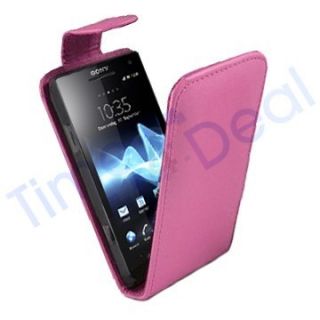 Sony Xperia S   Rosa/Pink   Handytasche Trend Flip Style