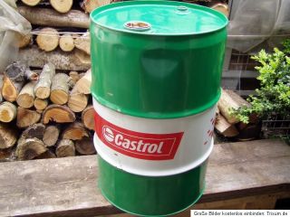 Castrol Ölfass Öltonne Fass Feuertonne 60 l Blechtonne