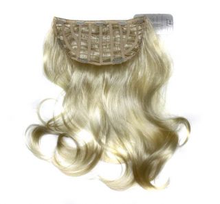 Haarteil in Blond für mehr Volumen Hair Extension Karneval HR D0716