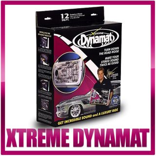 DYNAMAT Xtreme (Grundpreis 89,20 €/m²) Tür Dämmung 4 x Platten 30