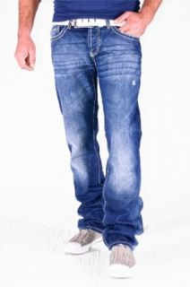 Redbridge / Cipo & Baxx Clubwear Herren Jeans RB 92 denim blue mit
