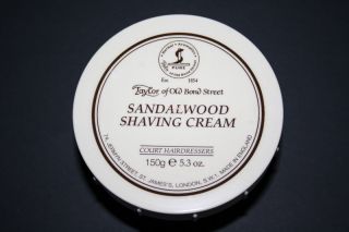 Taylor of Old Bond Street Sandelholz Shaving Cream 150gr Dose