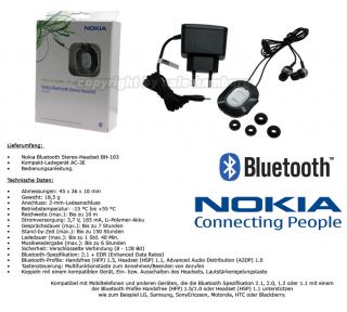 Original Nokia Bluetooth Headset für Nokia E7 / E 7