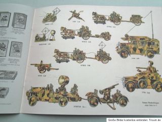 SPIELZEUG Katalog ELASTOLIN Hausser 1935 36 Indianer Soldaten Tiere