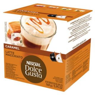 Nescafé Dolce Gusto Caramel Latte Macchiato, 16 Kapseln (8 Portionen