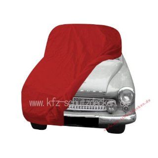 Car Cover Samt Red für Wartburg 314 Limosine Auto