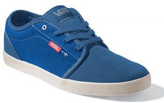 szv) Vans 106 SF Bamboo Surf Shoes blue 961208w