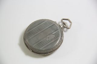 Taschenuhr ~1900 800er Silber Handaufzug funktioniert