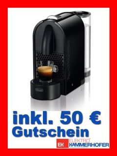 EN110.B U Pure Black inkl. € 50,  Nespresso Gutschein EN 110 B
