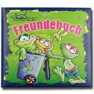Depesche Frog Freundebuch The Frog Brothers Blau 3694: 