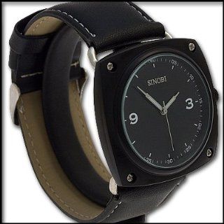 Original Sinobi Designer Herren Armbanduhr Uhr Schwarz: 