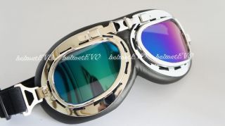 Jet Vespa fliegerbrille oldtimer brille motorradbrille