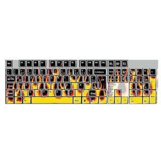 Tastatur Sticker Set FLAMES SKINBOARD Küche & Haushalt