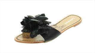 NEU Elegante Sandalette Sandalette Innensohle Leder schwarz Größe