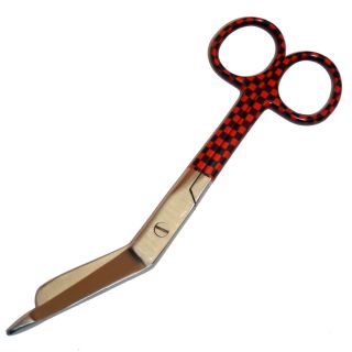 LISTER BANDAGE SCISSORS – NEW MEDICAL MED TOOLS   SS   RED