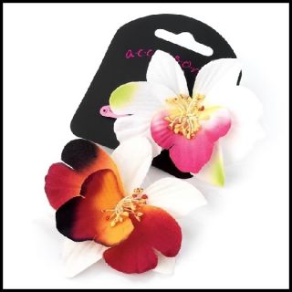 Stück Blüte Blume Haarblume Haarspange Blume Hibiskus