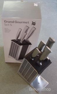 WMF Grand Gourmet Messerblock 5 tlg. NEU