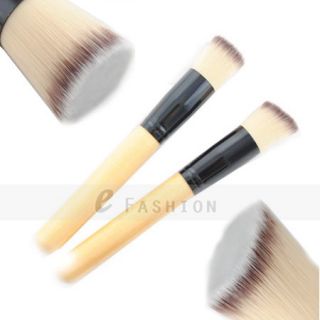 Bürste Kosmetik Make up Foundation Bambus Nylon Damen NEU 131 0052