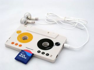 KFZ Auto Kassetten Adapter +  Player mit SD Slot USB