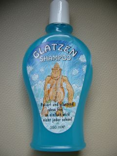 Glatzen Shampoo Glatze Scherzartikel Geschenk 350ml