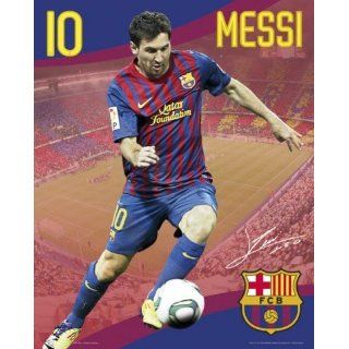 Fußball   FC Barcelona, Lionel Messi 11/12 Mini Poster (50 x 40cm