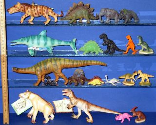 Dinos Dinosaurier prähistorische Tiere etc 20 x Bully Bullyland