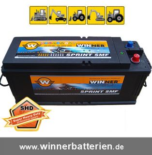 LKW Batterie 135Ah Starterbatterie Landmaschine Schlepper Mähdrescher