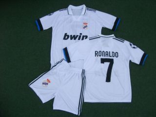 Real Madrid Football FanTrikot & Shorts Ronaldo Kinder NEU