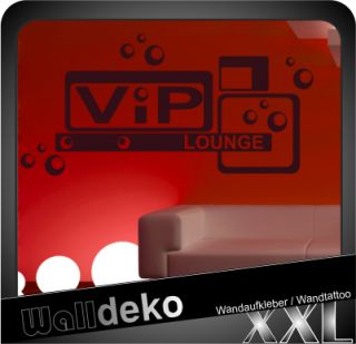 VIP Lounge Retro XXL Wandtattoo Wandaufkleber W144