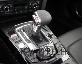 NEU Audi Tuning Q7 4L V12 TDI Schaltknauf Echt Leder Knauf RS