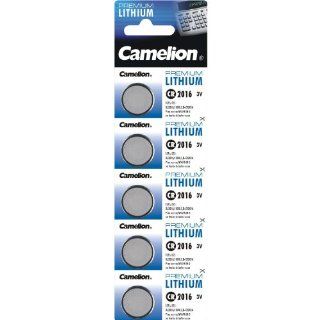 Camelion Premium Lithium 3V CR2016 5er Blister Elektronik