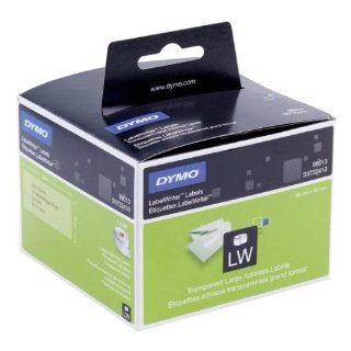 DYMO LabelWriter Adressetiketten/S0722410 89 x 36 mm transparent Inh