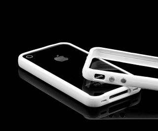 4x iPhone 4 4S Bumper Tasche Cover Case Hülle Schutz Etui ++ PREMIUM