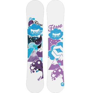 F2 FTWO Gipsy Damen Snowboard Set inkl Ftwo Pipe Bindung 2011 Gr. 149