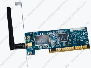 SparkLAN Wireless 802.11g WPIR 141 PCI Adapter/RTL8185L mit Antenne