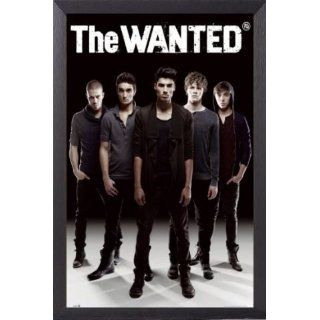 The Wanted Poster und Alu Rahmen   Gold Forever (91 x 61cm) 