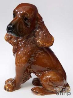 SPANIEL Cockerspaniel Hund  GÖBEL Keramik Skulptur 28cm! German dog