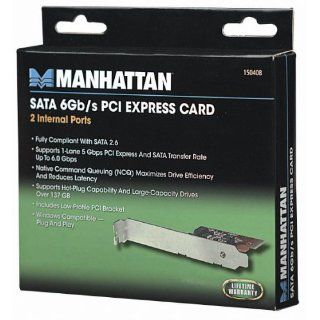 MANHATTAN SATA 6GBit/s PCI Express Karte 2 interne 