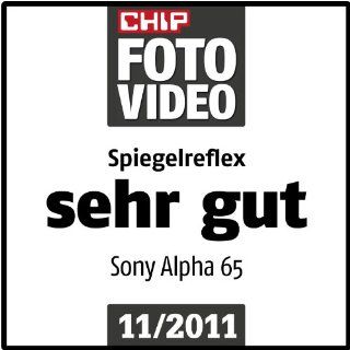 Sony SLT A65V SLR Digitalkamera nur Gehäuse schwarz 